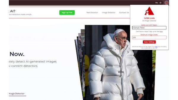 IsItAI.com - Chrome Extension