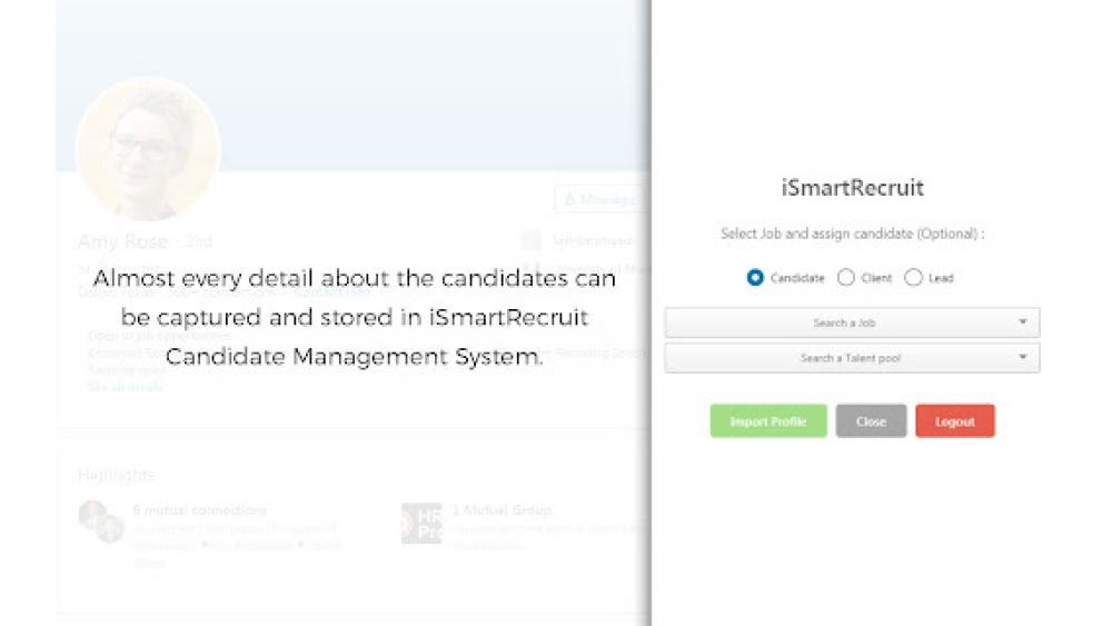 iSmartRecruit Profile Scanner - Chrome Extension