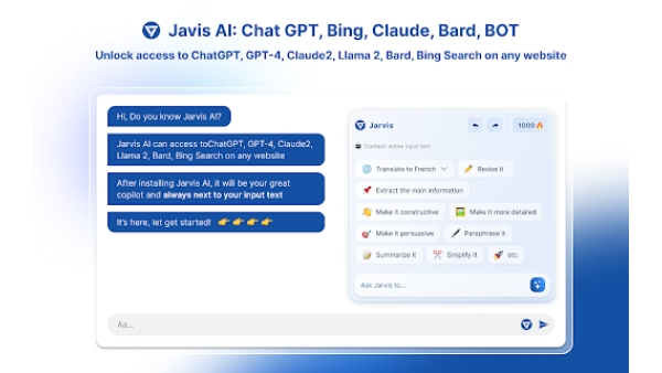 Jarvis AI Assistant - Chrome Extension