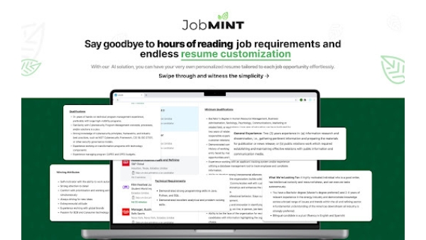 JobMint - Chrome Extension