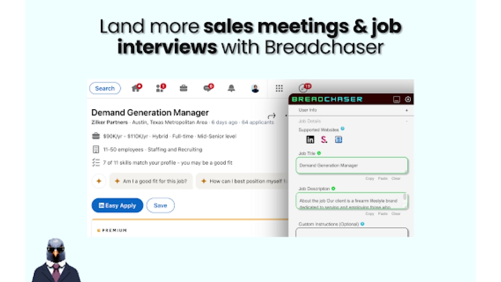 Jobs Without Borders - Chrome Extension