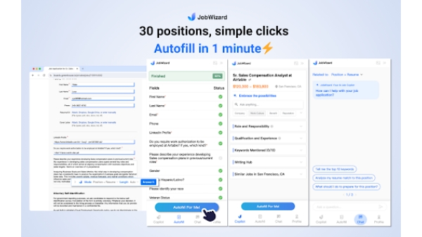 JobWizard - Chrome Extension
