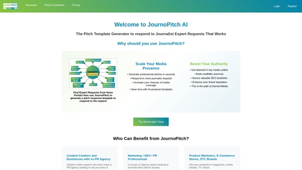 JournoPitch AI