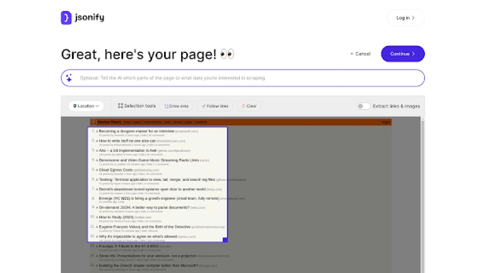 Jsonify - Chrome Extension