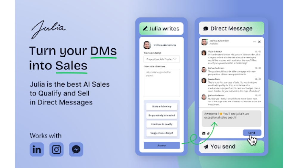 Julia AI Sales Coach - Chrome Extension