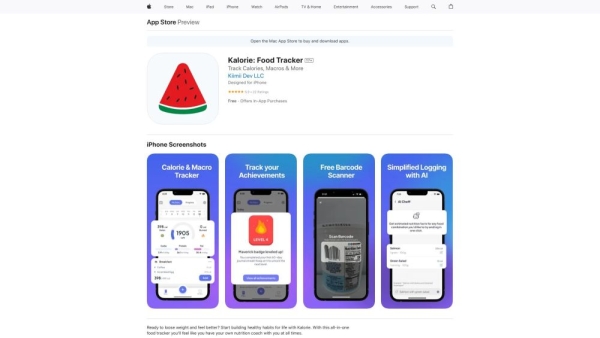Kalorie: Food Tracker