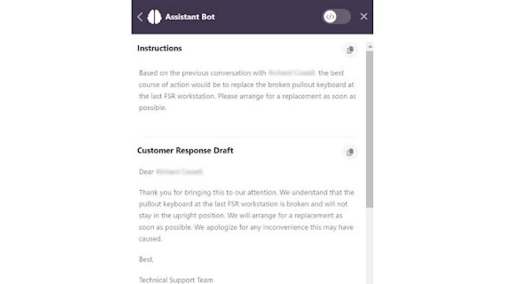Kayako Agent Assistant Bot - Chrome Extension