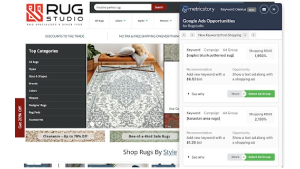Keyword Genius - Chrome Extension