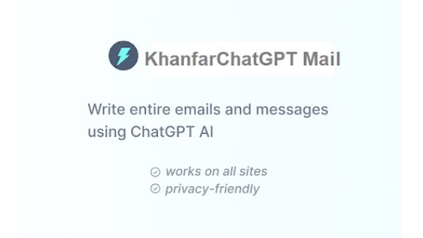 KhanfarChatGPT Mail AI - Chrome Extension