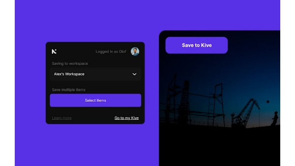 Kive - Chrome Extension