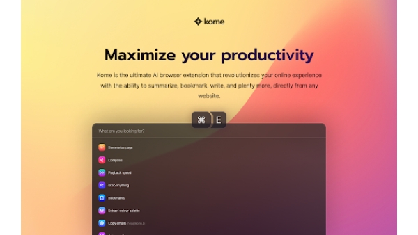 Kome - Chrome Extension