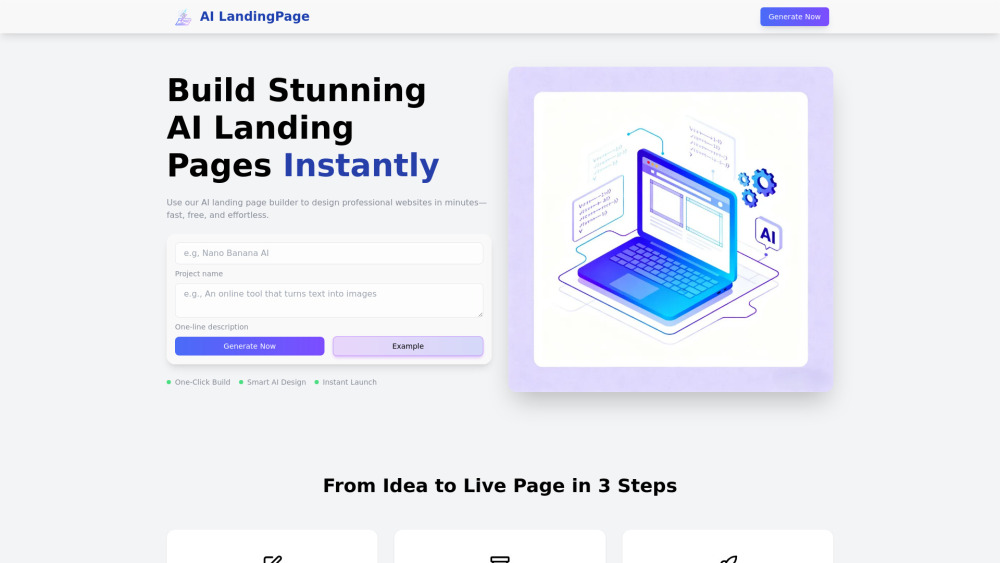 LandingPage AI