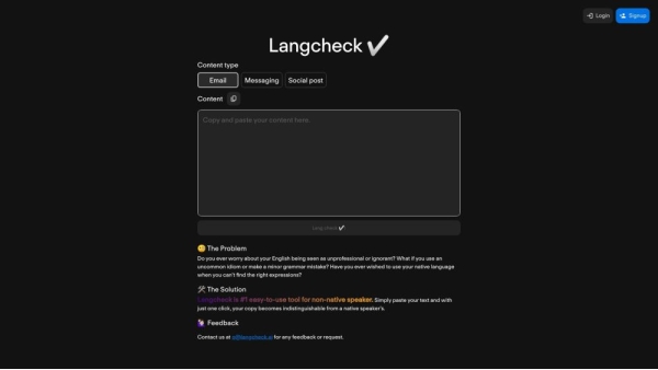 Langcheck