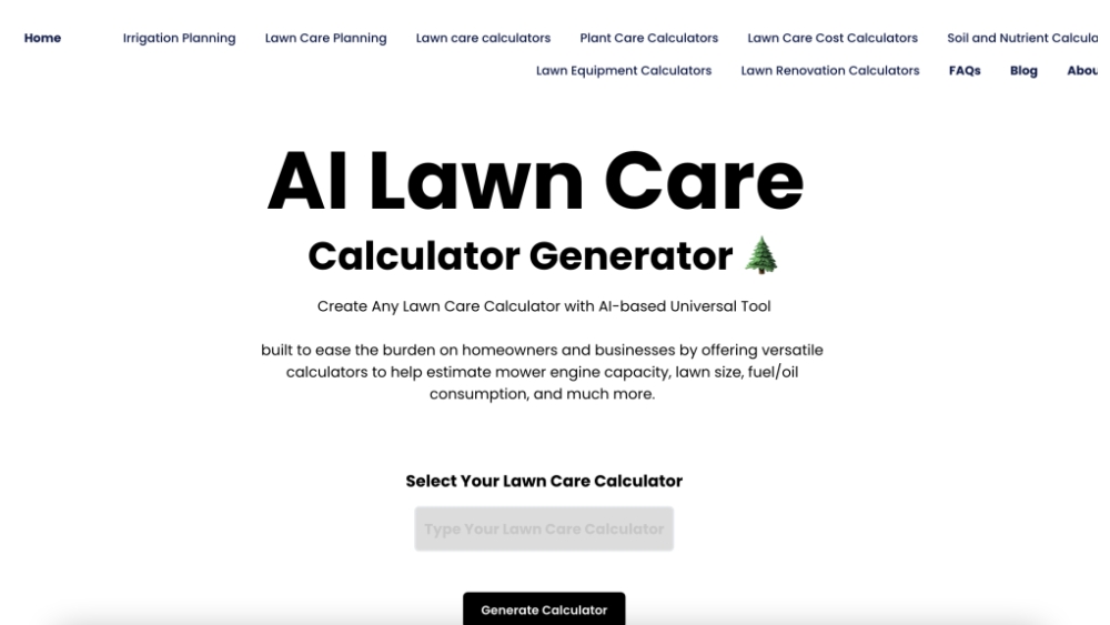 Lawn Care Calculators