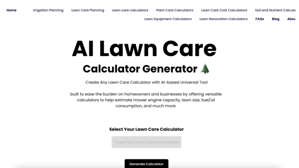 Lawn Care Calculators