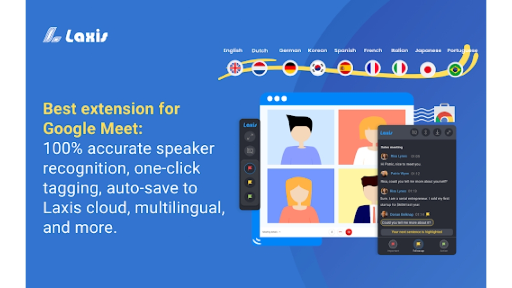 Laxis - Chrome Extension