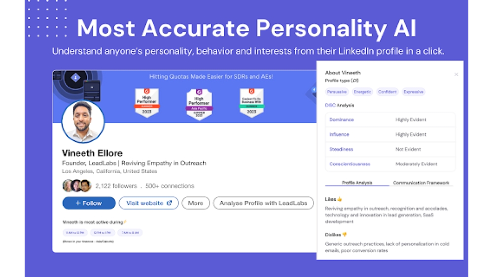 LeadLabs - Chrome Extension