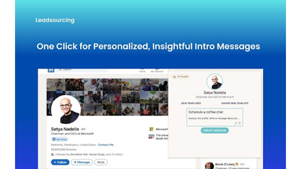 Leadsourcing - Chrome Extension