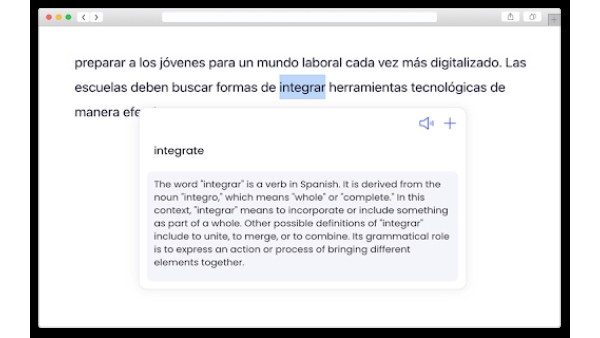 Learn a language by browsing content you love - Chrome Extension