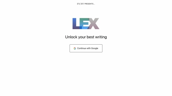 Lexi: write well by talking