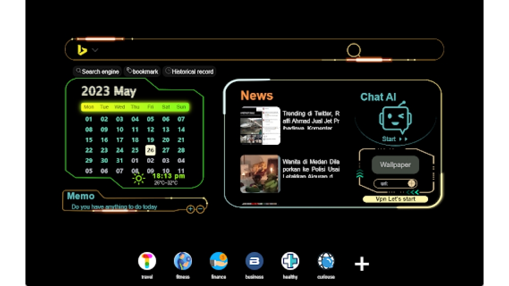 Light New Tab Extension - Chrome Extension