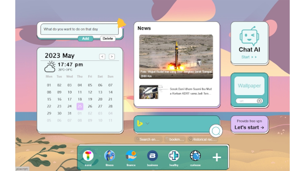 Lighting Lamp - Chrome Extension