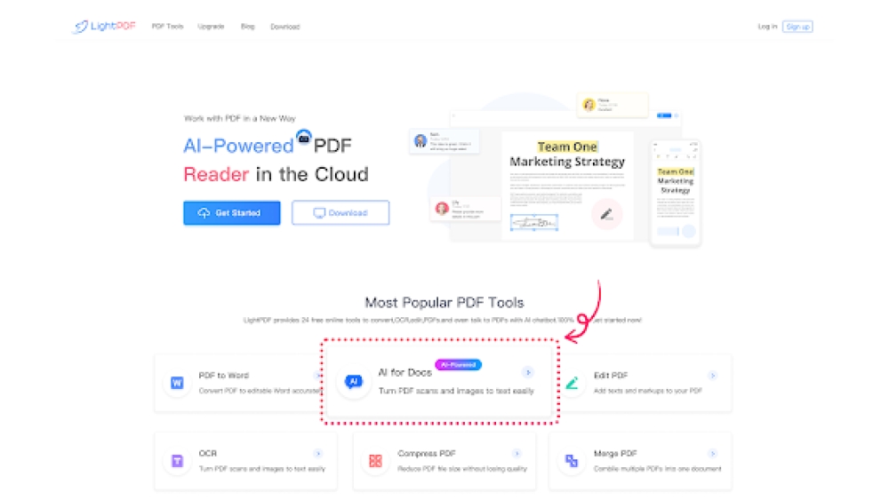 LightPDF - Chrome Extension