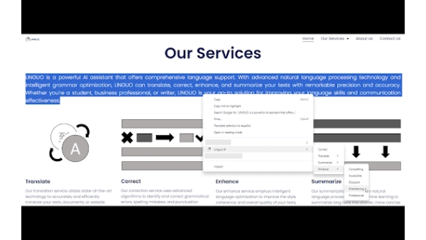 LINGUO - Chrome Extension