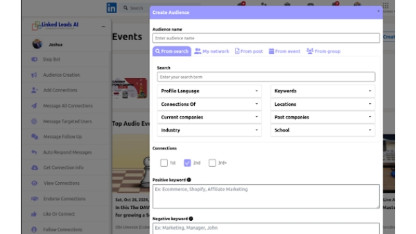 Linked Leads AI - Chrome Extension