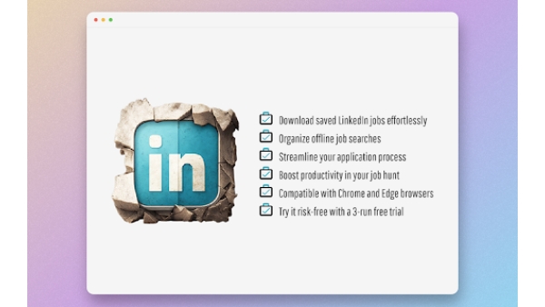 LinkedIn Saved Jobs Extractor - Chrome Extension