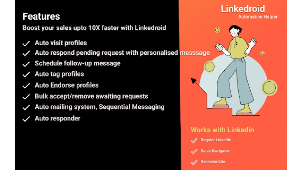 Linkedroid - Chrome Extension