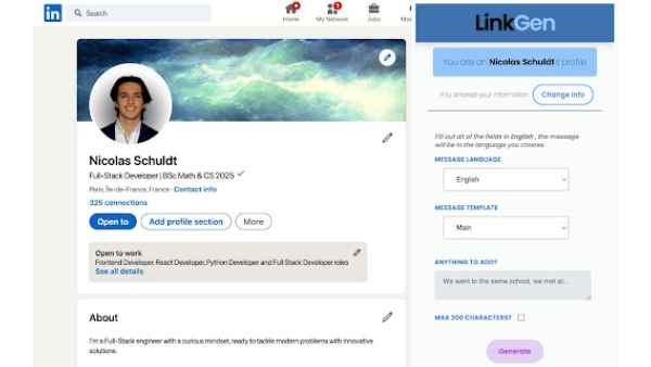 LinkGen - Chrome Extension