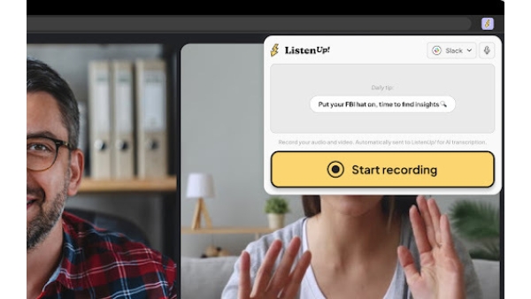 ListenUp! - Chrome Extension