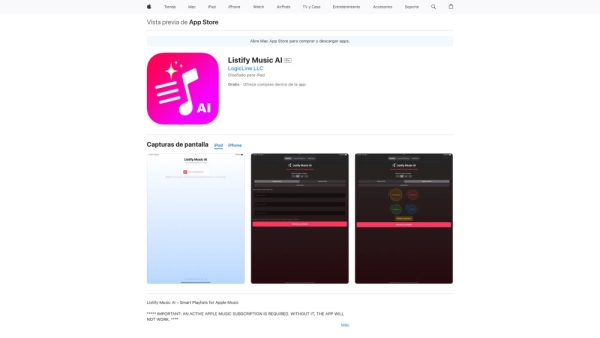 Listify Music AI