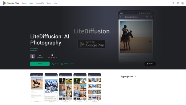 LiteDiffusion: AI Photography