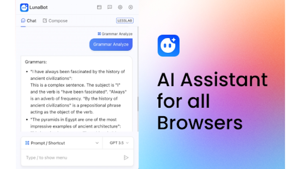 Lunabot - Chrome Extension