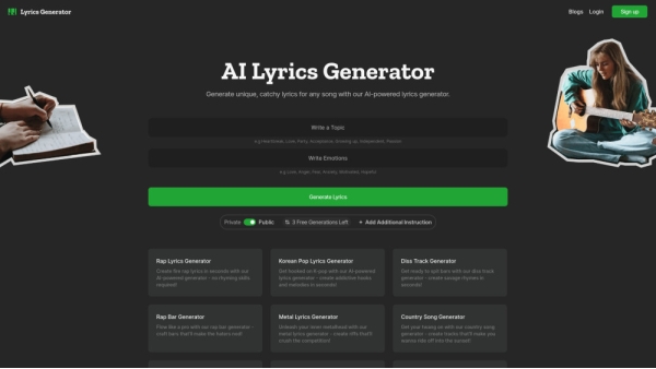 LyricsGenerator.com