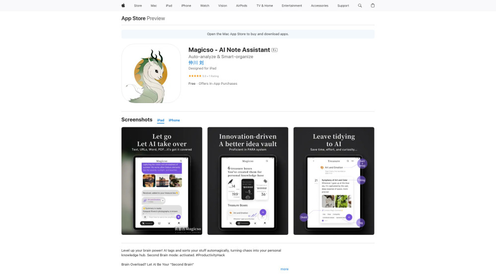 Magicso - AI Note Assistant