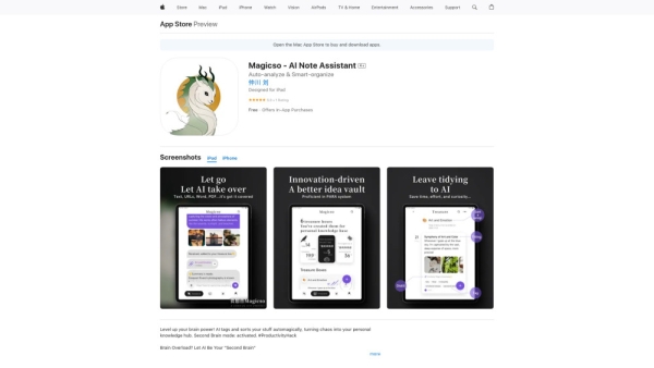 Magicso - AI Note Assistant