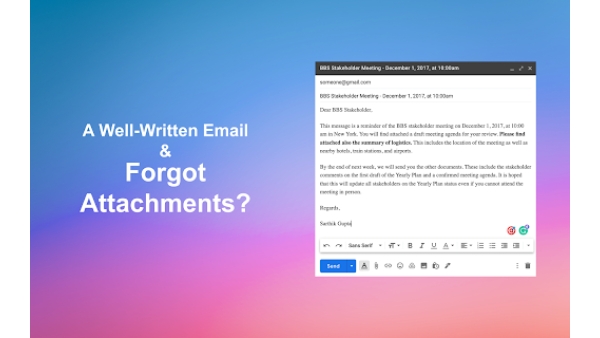 MailAttach - Chrome Extension