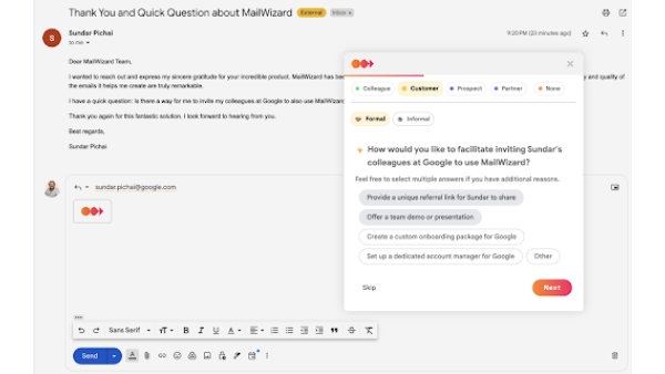 MailWizard.ai - Chrome Extension