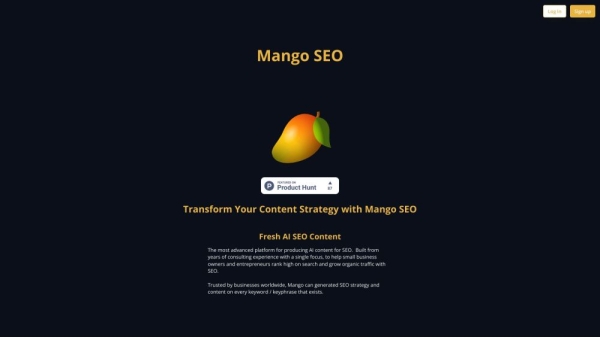 Mango SEO AI