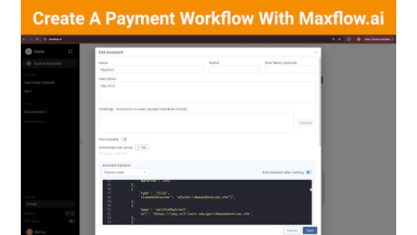 MaxGPT Web Automation Extension - Chrome Extension