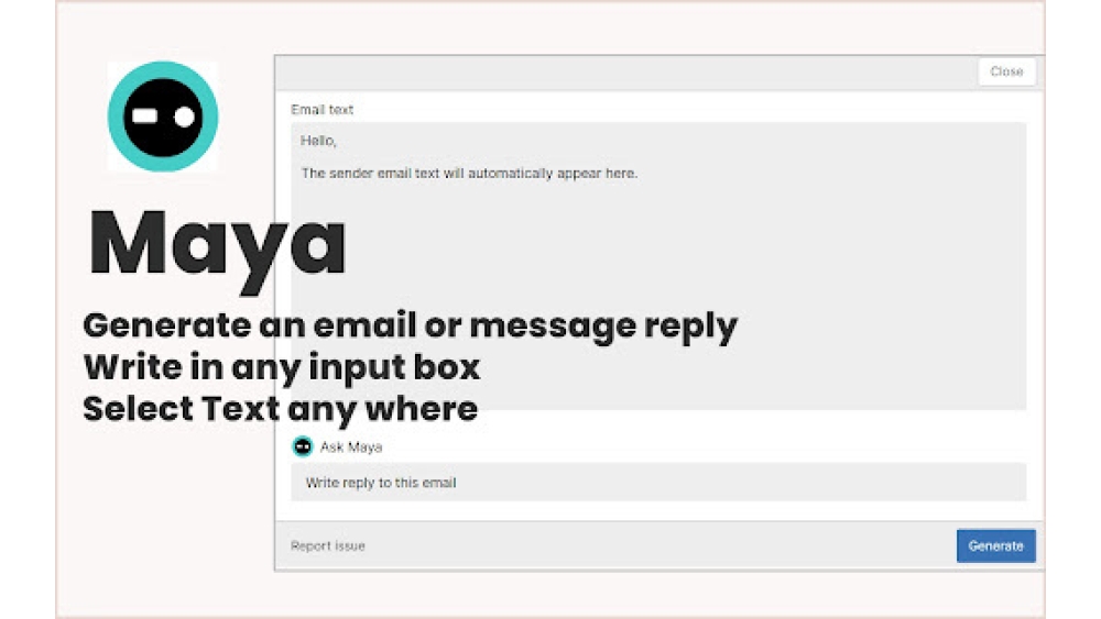 Maya AI Extension - Chrome Extension