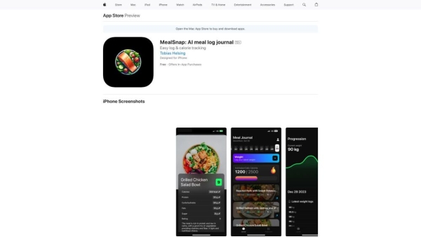 MealSnap: AI meal log journal