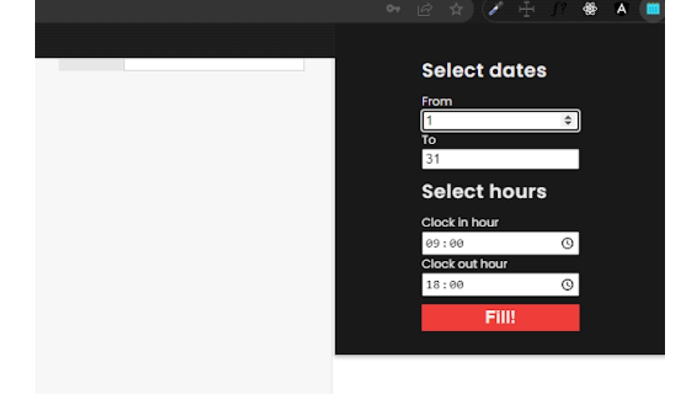 Meckano Helper - Chrome Extension