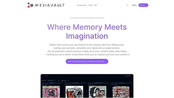 Media Vault AI