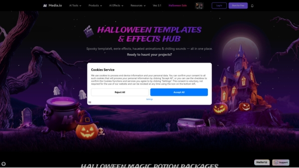 Media.io Halloween AI Generator
