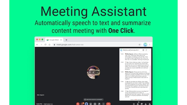 MeetGPT - Chrome Extension
