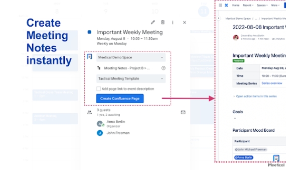 Meetical - Chrome Extension